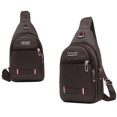 Men's Sling Cross Body Bag Canvas Messenger Bag