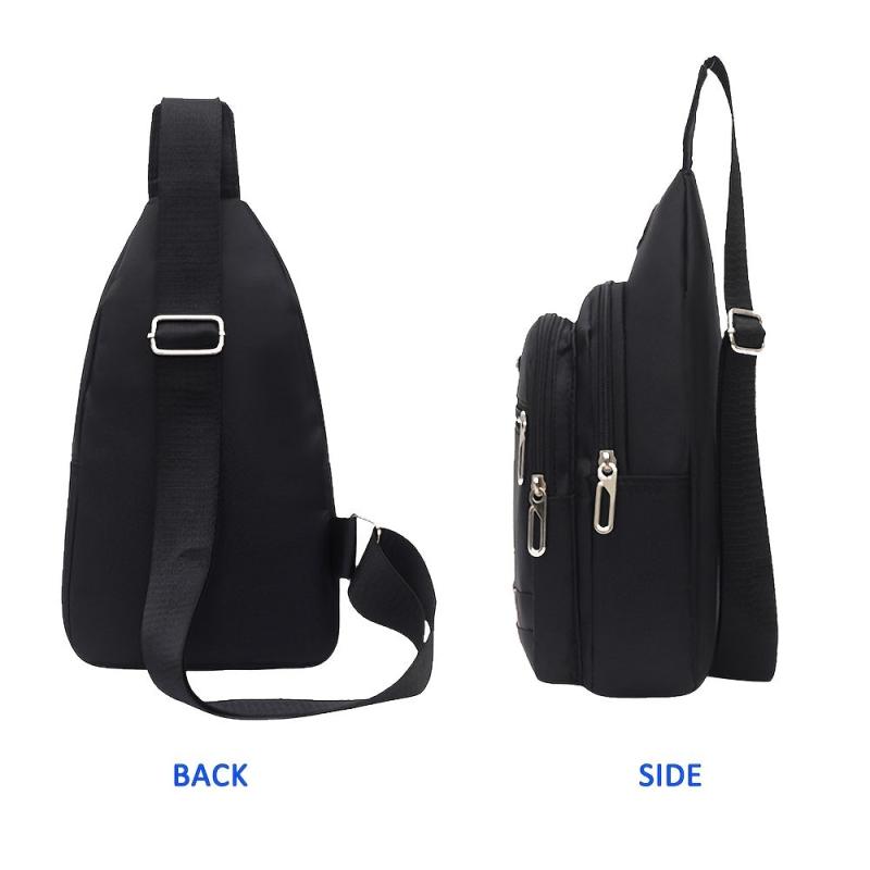 Men's Sling Cross Body Bag Canvas Messenger Bag