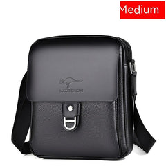 Men's Business Vertical Shoulder Bag Crossbody Bag