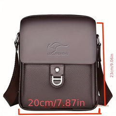 Men's Business Vertical Shoulder Bag Crossbody Bag