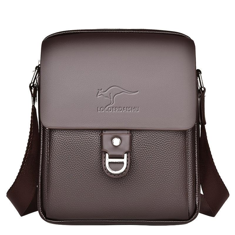 Men's Business Vertical Shoulder Bag Crossbody Bag