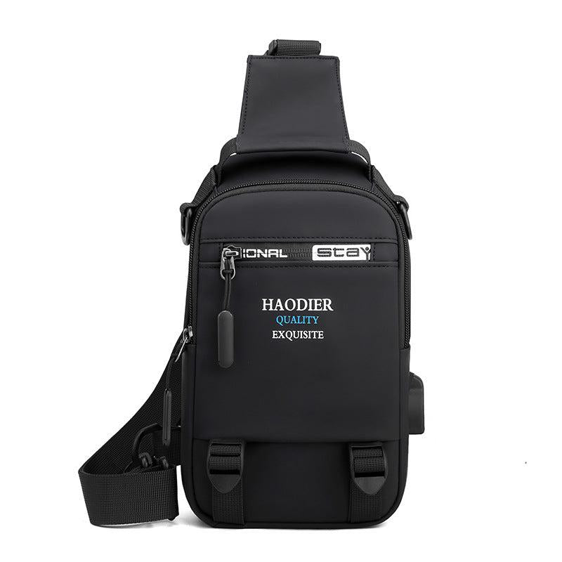 Men's Casual Chest Bag Multifunctional Outdoor Shoulder Bag Crossbody Bag