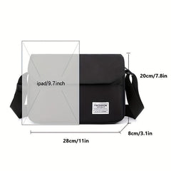 Men's Oxford Crossbody Messenger Bag
