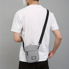 Men's Crossbody Bag Single Shoulder Mobile Phone Passport Storage Bag