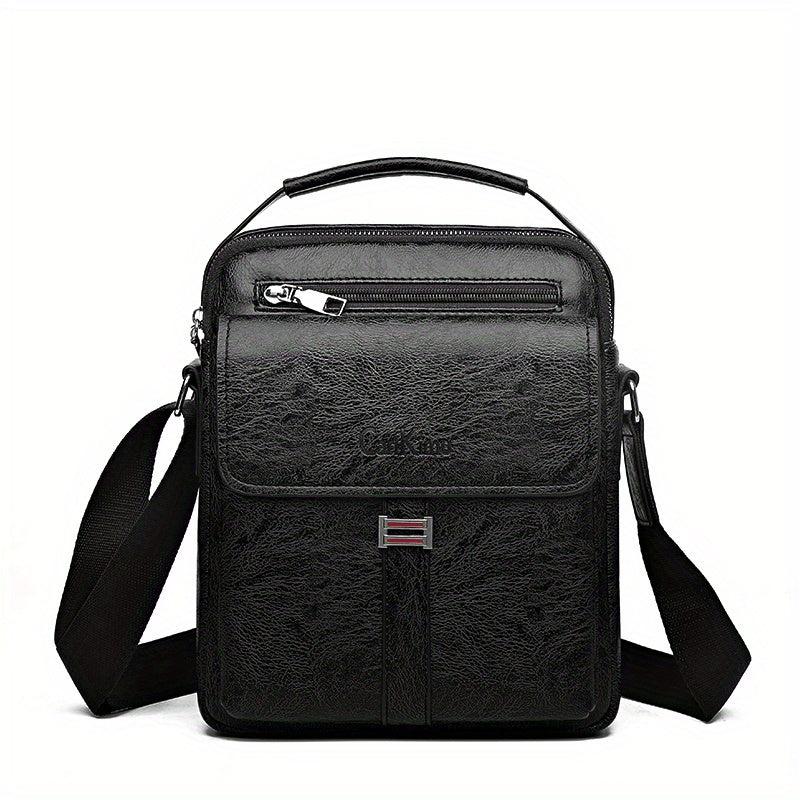 Portable Crossbody Bag Commuter Messenger Bag Vertical Business Casual Men's Bag