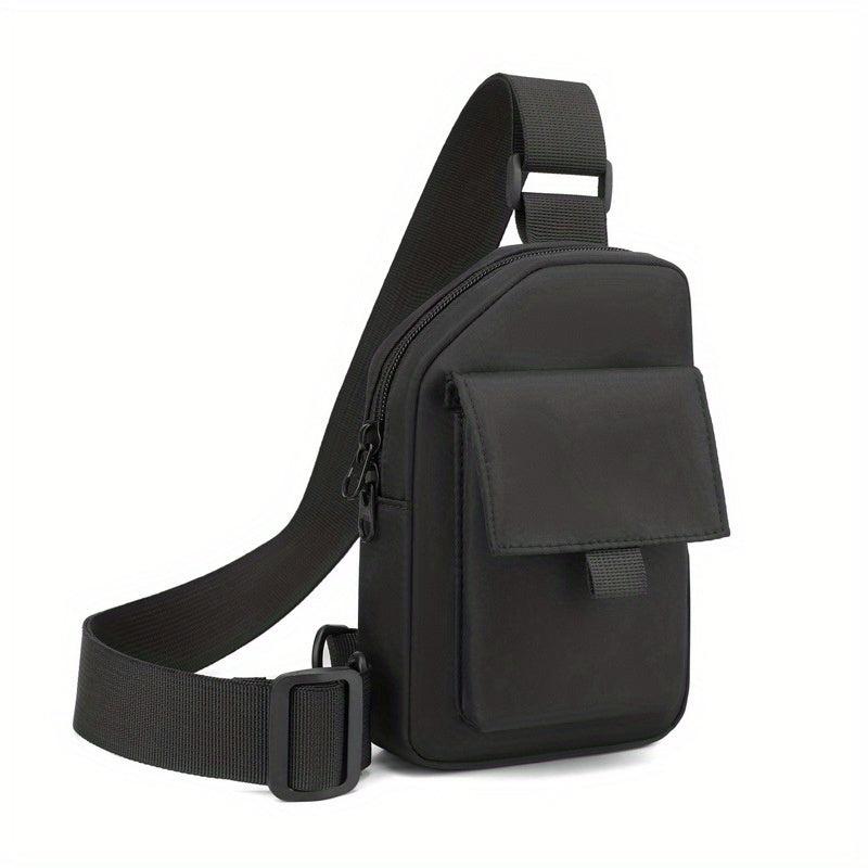 Men's Nylon Crossbody Bag Multifunctional Diagonal Shoulder Bag