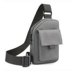 Men's Nylon Crossbody Bag Multifunctional Diagonal Shoulder Bag