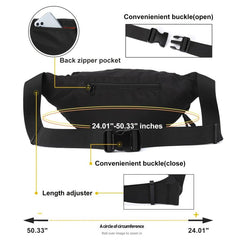 Waterproof Fanny Pack Men Adjustable Strap Casual Bag Bum Bags