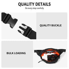 Waterproof Fanny Pack Men Adjustable Strap Casual Bag Bum Bags