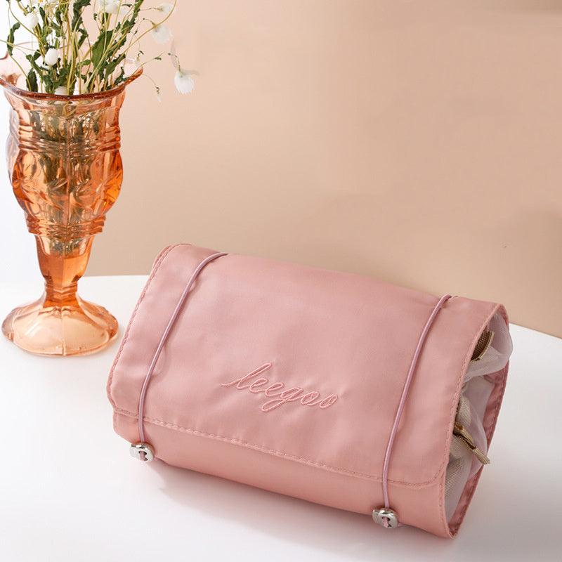 Large Capacity Waterproof Cosmetic Bag Mesh Storage Bag