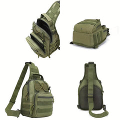 Outdoor Tactical Chest Bag Men's Shoulder Cycling Backpack