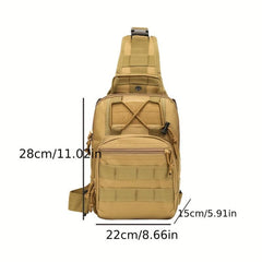 Outdoor Tactical Chest Bag Men's Shoulder Cycling Backpack