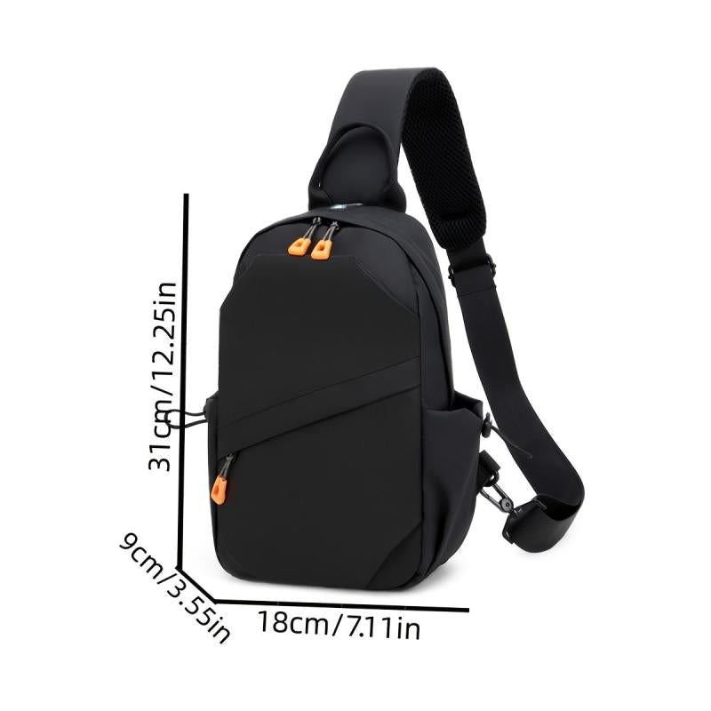 Men's Casual Chest Bag Large Capacity Crossbody Bag