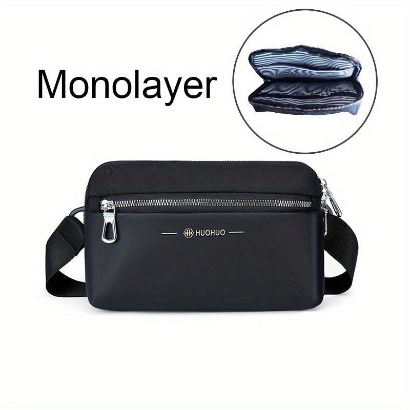 Men's Casual Crossbody Bag Large Capacity Chest Bag