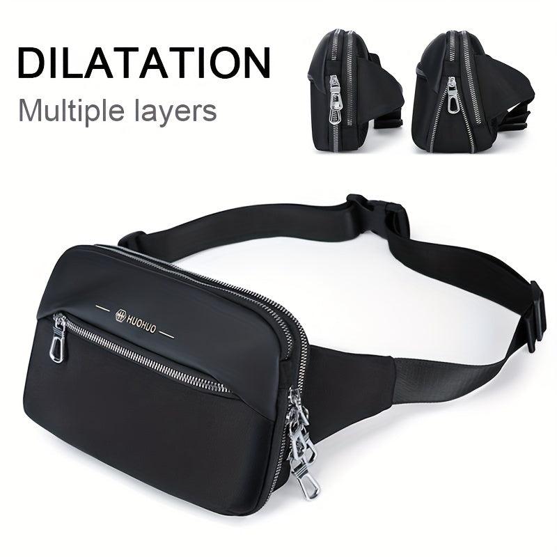 Men's Casual Crossbody Bag Large Capacity Chest Bag
