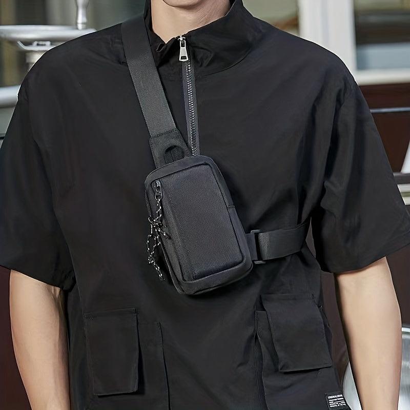 Men's Sports Messenger Bag Mini Chest Waist Shoulder Bag