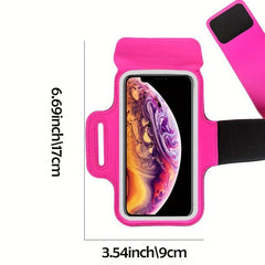 Touch Screen Mobile Phone Bag Sports Armband Lightweight Running Wrist Bag