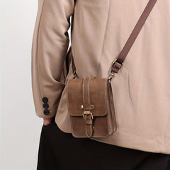 Outdoor Men's Coin Purse With Buckle Pocket Wallet Card Holder