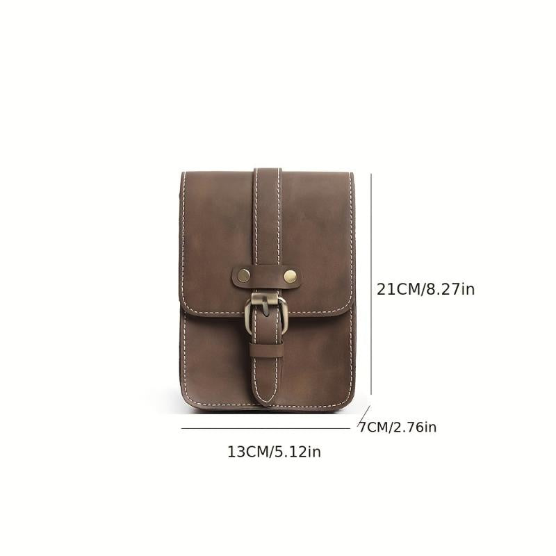 Outdoor Men's Coin Purse With Buckle Pocket Wallet Card Holder