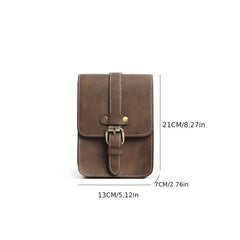 Outdoor Men's Coin Purse With Buckle Pocket Wallet Card Holder
