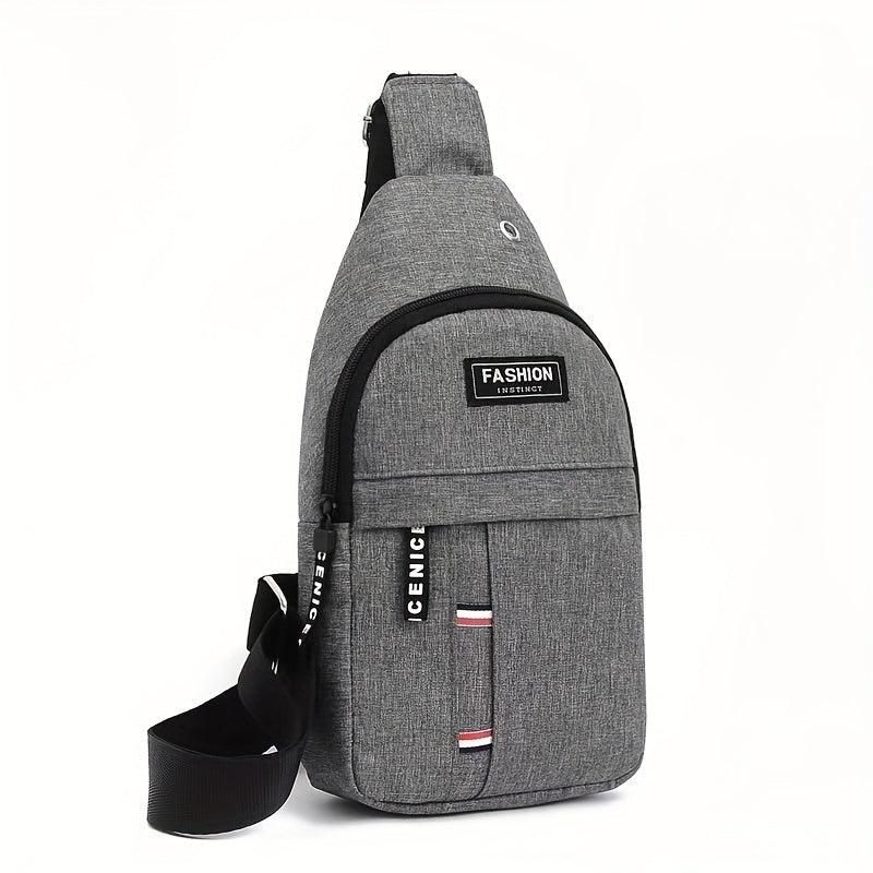 Oxford Chest Bag Men's Casual Shoulder Messenger Sports Rucksack