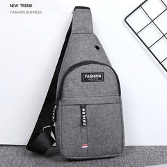 Oxford Chest Bag Men's Casual Shoulder Messenger Sports Rucksack