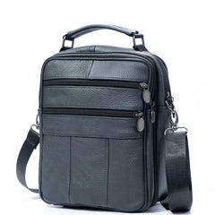 Men's Business Leather Shoulder Bag Crossbody Bag