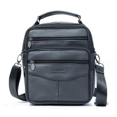 Men's Business Leather Shoulder Bag Crossbody Bag