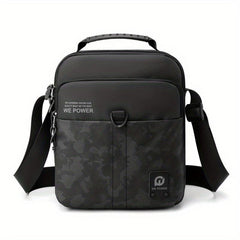 Men's Casual Shoulder Bag Lightweight Messenger Bag Small Square Bag