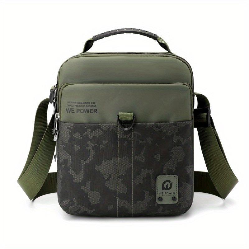 Men's Casual Shoulder Bag Lightweight Messenger Bag Small Square Bag