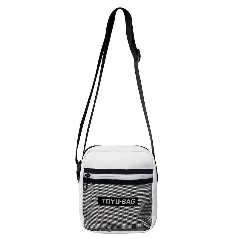 Men's Waterproof Mini Messenger Bag Casual Crossbody Shoulder Bag
