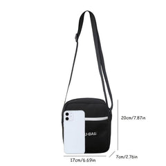 Men's Waterproof Mini Messenger Bag Casual Crossbody Shoulder Bag