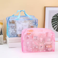 Home Travel Floral Waterproof Cosmetic Bag Makeup Storage Bag