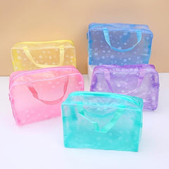 Home Travel Floral Waterproof Cosmetic Bag Makeup Storage Bag