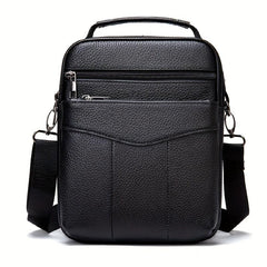 Leather Crossbody Chest Bag Multifunctional Sling Bag
