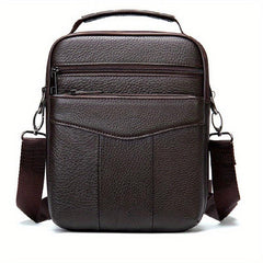 Leather Crossbody Chest Bag Multifunctional Sling Bag