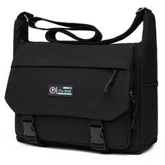 Men's Canvas Shoulder Bag Large Capacity Casual Crossbody Messenger Bag