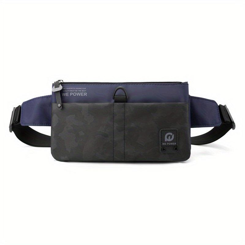 Men's Nylon Fanny Pack for Outdoor Sports Running Cycling Hiking Lightweight