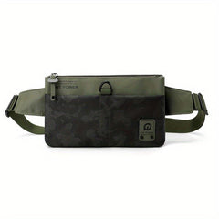 Men's Nylon Fanny Pack for Outdoor Sports Running Cycling Hiking Lightweight