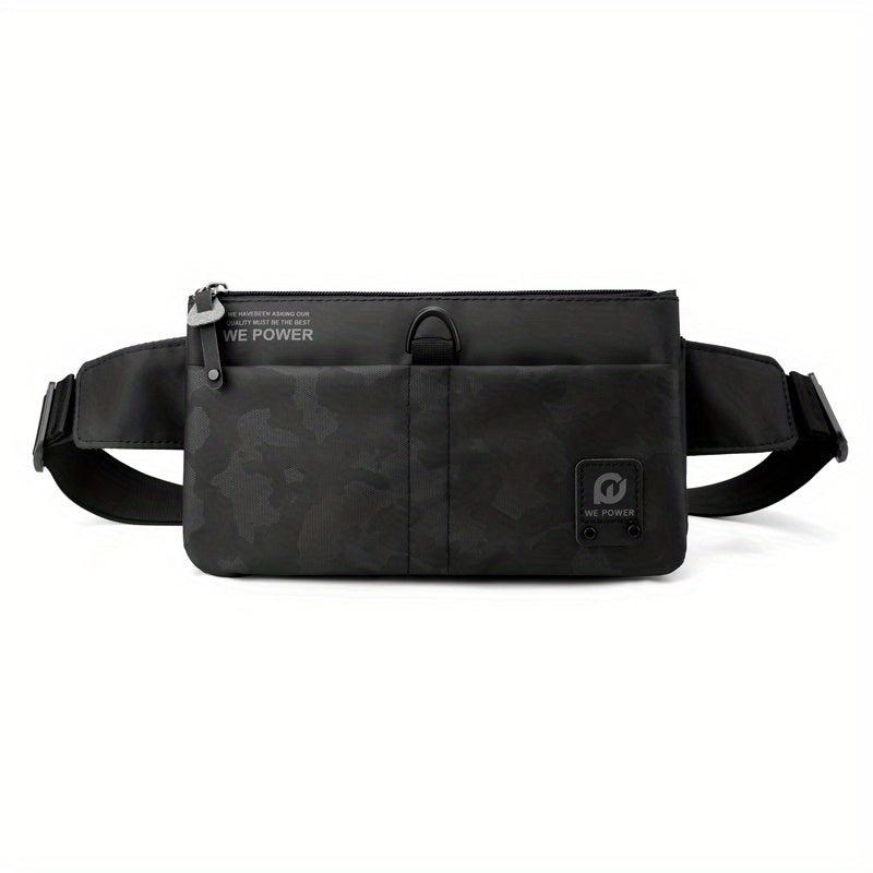 Men's Nylon Fanny Pack for Outdoor Sports Running Cycling Hiking Lightweight