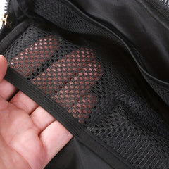 Waterproof Travel Fanny Pack Nylon Crossbody Bag, Adjustable Strap