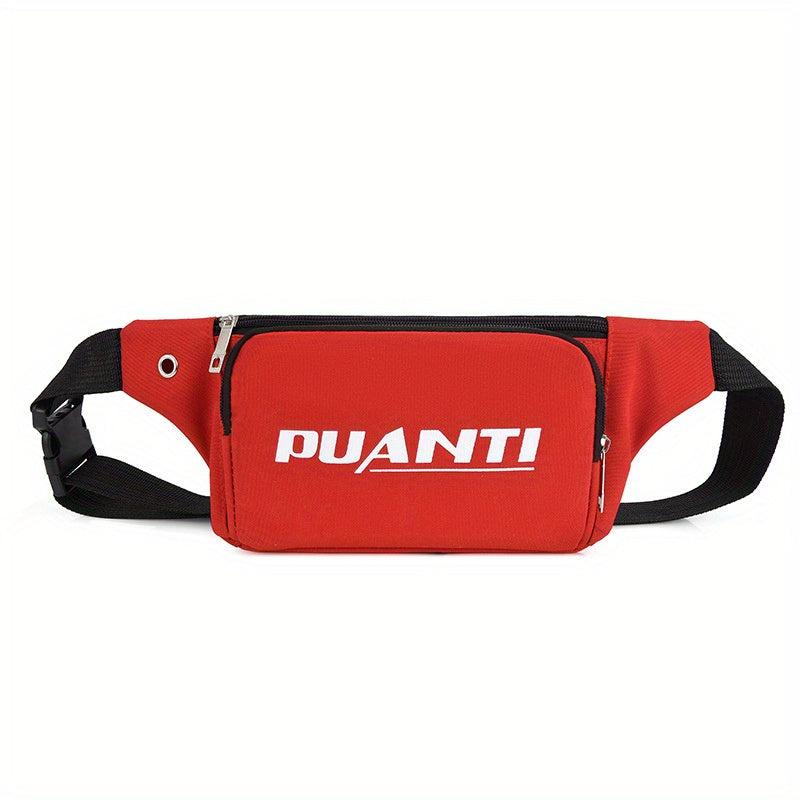 Zipper Chest Bag Adjustable Strap Fanny Pack
