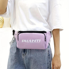 Zipper Chest Bag Adjustable Strap Fanny Pack