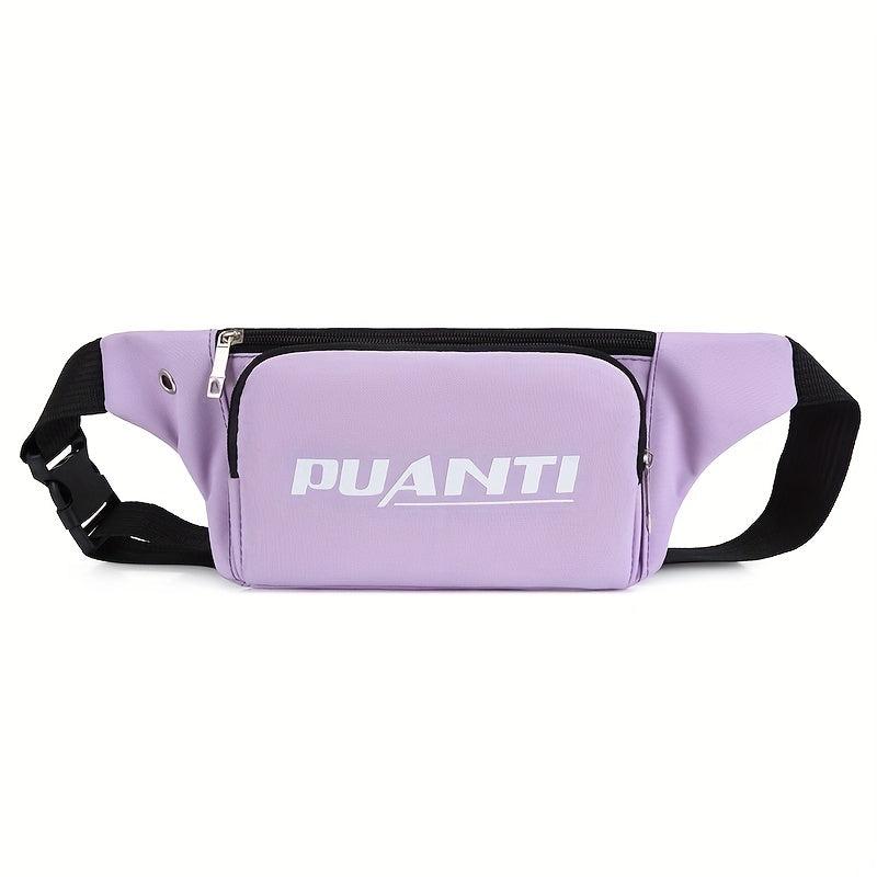 Zipper Chest Bag Adjustable Strap Fanny Pack