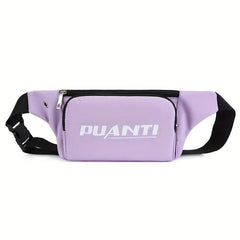Zipper Chest Bag Adjustable Strap Fanny Pack