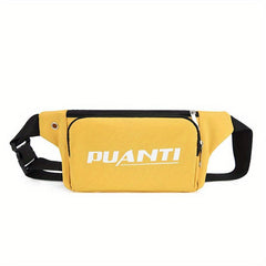 Zipper Chest Bag Adjustable Strap Fanny Pack