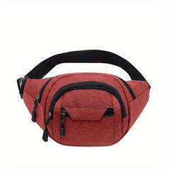 Nylon Fanny Pack Outdoor Crossbody Bag Chest Purse