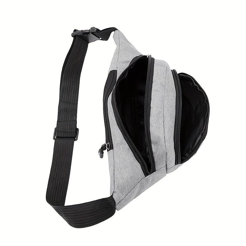 Nylon Fanny Pack Outdoor Crossbody Bag Chest Purse