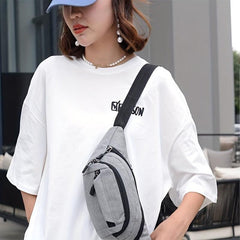 Nylon Fanny Pack Outdoor Crossbody Bag Chest Purse