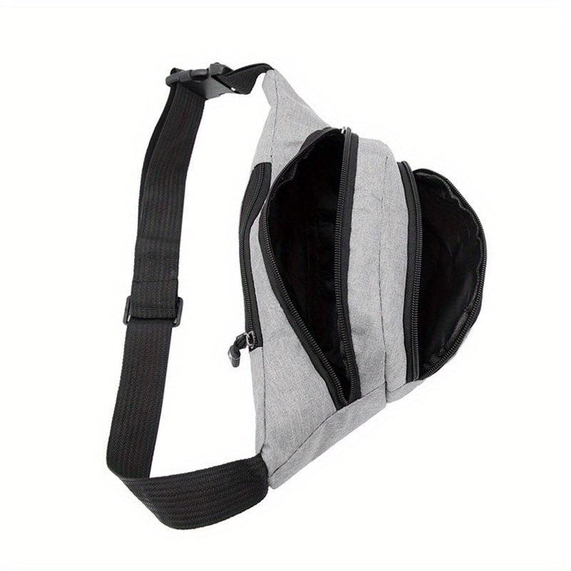 Nylon Fanny Pack Outdoor Crossbody Bag Chest Purse
